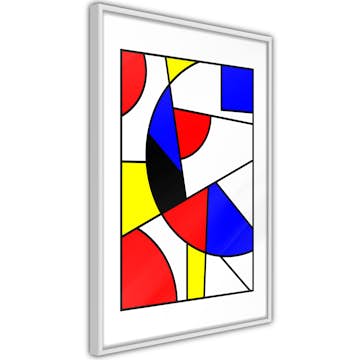 Poster Artgeist Affisch Abstraction De Stijl