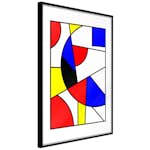 Poster Artgeist Affisch Abstraction De Stijl
