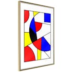 Poster Artgeist Affisch Abstraction De Stijl