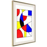 Poster Artgeist Affisch Abstraction De Stijl