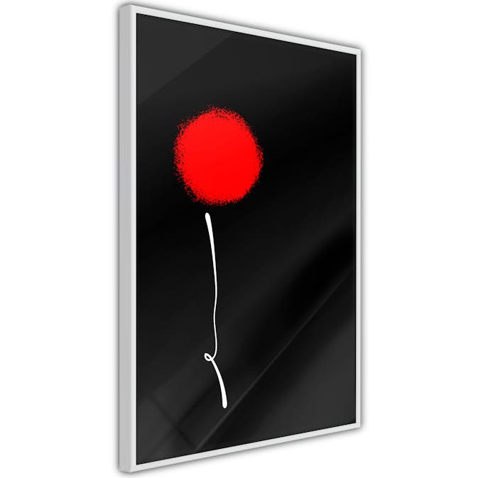 Poster Artgeist Affisch Minimalist Flower