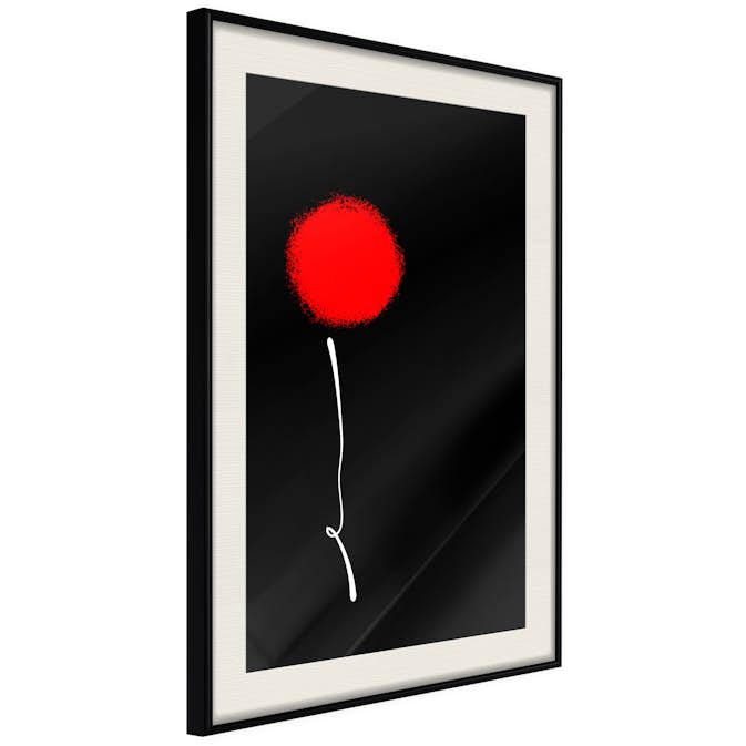 Poster Artgeist Affisch Minimalist Flower