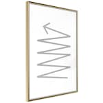 Poster Artgeist Affisch Zigzag