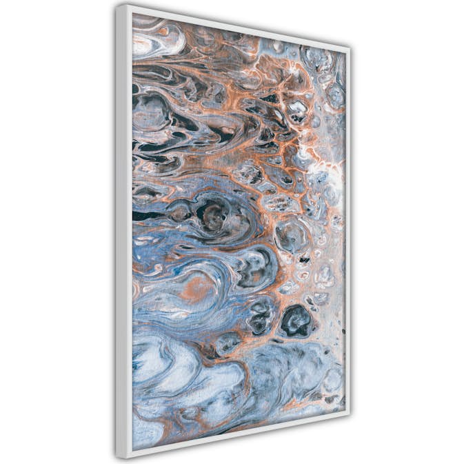 Poster Arkiio Affisch Sienna Blue Marble