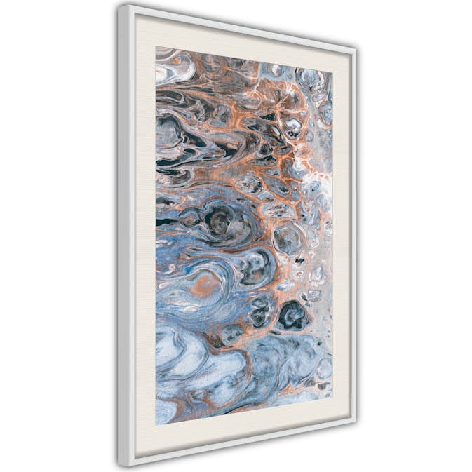 Poster Arkiio Affisch Sienna Blue Marble