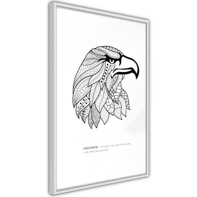 Poster Artgeist Affisch Eagle of Freedom