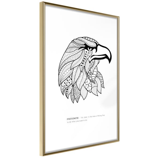 Poster Artgeist Affisch Eagle of Freedom
