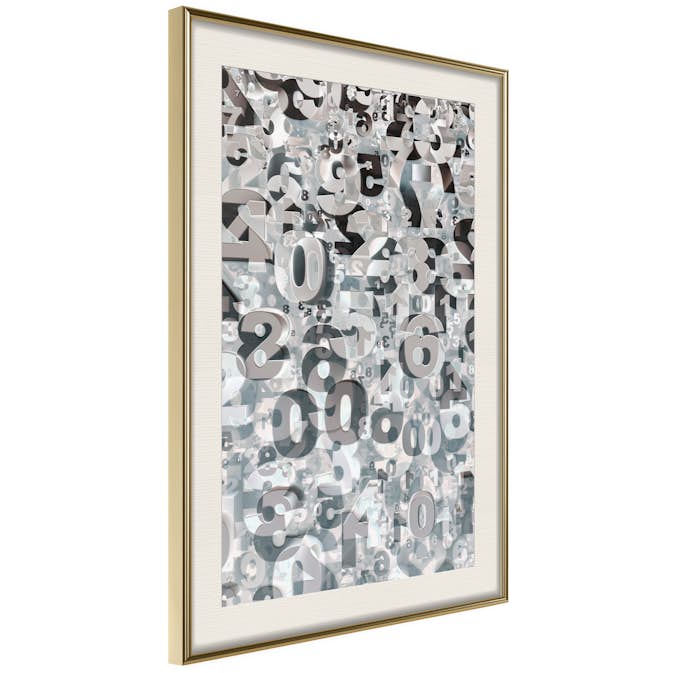 Poster Artgeist Affisch Numerology