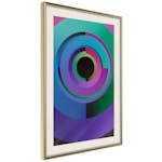 Poster Artgeist Affisch Colourful Gears