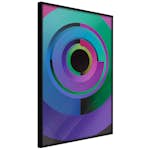 Poster Artgeist Affisch Colourful Gears