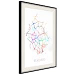 Poster Artgeist Affisch Madrid