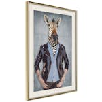 Poster Artgeist Affisch Zebra Ewa