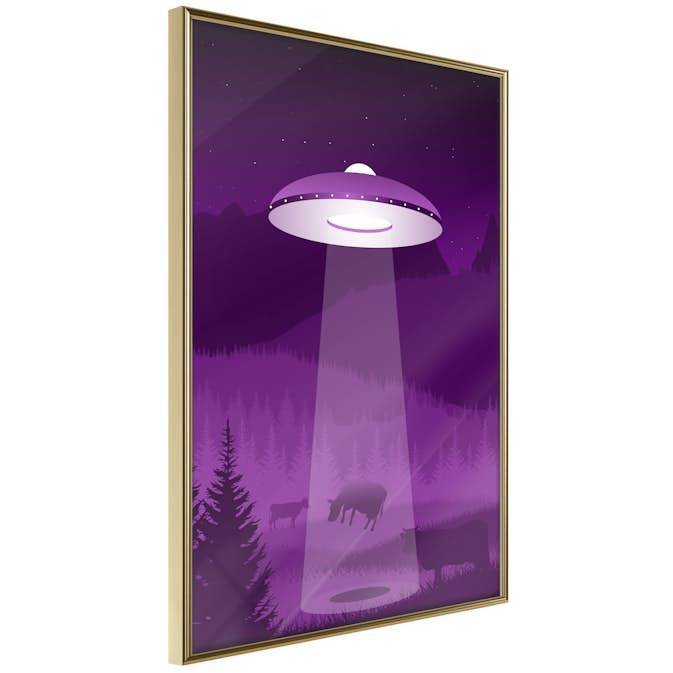 Poster Artgeist Affisch Ufo