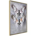 Poster Artgeist Affisch Couple Butterfly