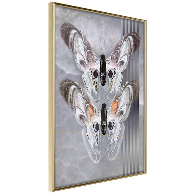 Poster Artgeist Affisch Couple Butterfly
