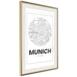 Poster Artgeist Affisch Retro Munich