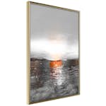 Poster Artgeist Affisch Abstract Sunset