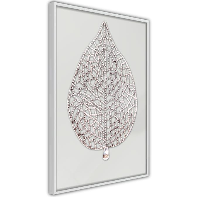Poster Artgeist Affisch Azur Leaf