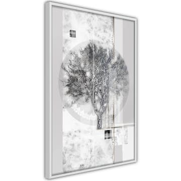 Poster Artgeist Affisch Silver Tree