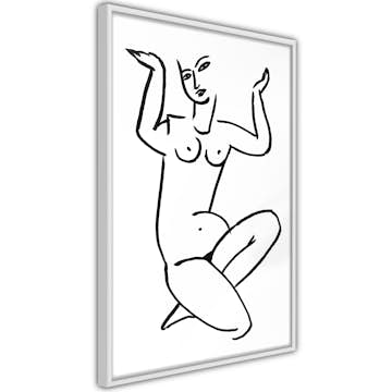 Poster Artgeist Affisch Uncertain Encouragement