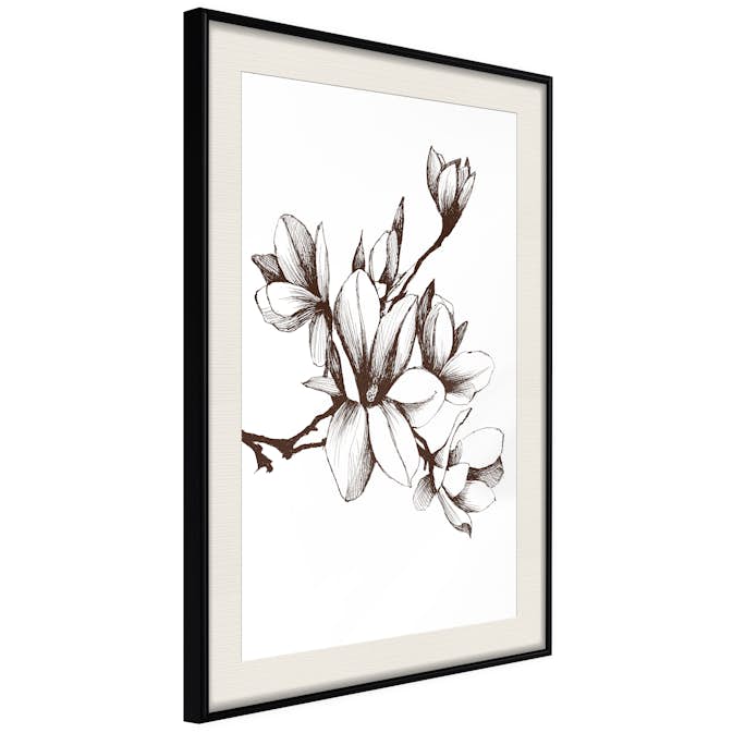 Poster Artgeist Affisch Renaissance Magnolias