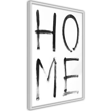 Poster Artgeist Affisch Home Expression