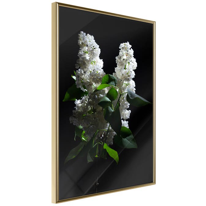 Poster Artgeist Affisch Lilacs at Night