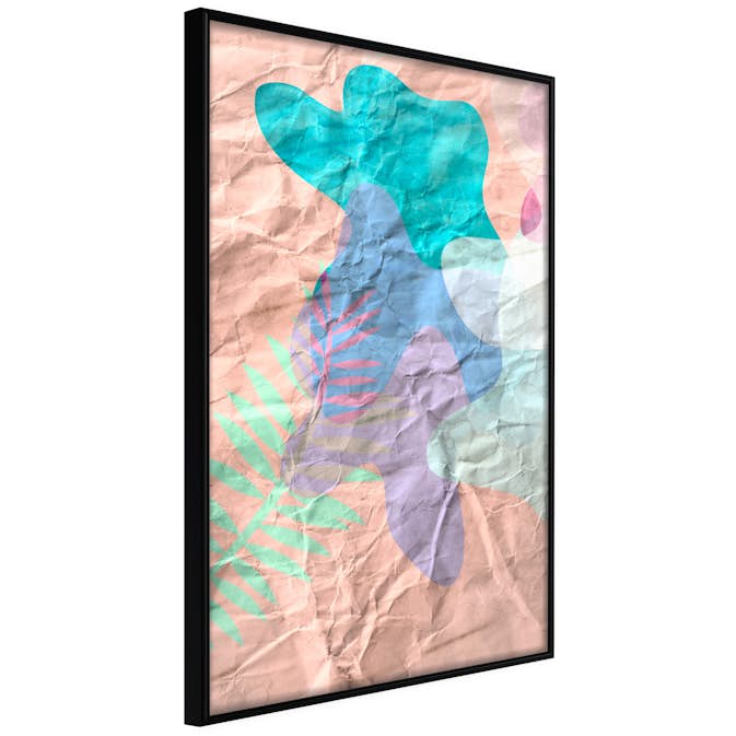 Poster Artgeist Affisch Pastel Shapes
