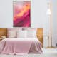 Poster Artgeist Affisch Pink Nebula