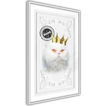 Poster Artgeist Affisch The King Cat