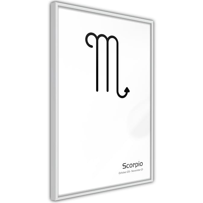 Poster Artgeist Affisch Scorpio