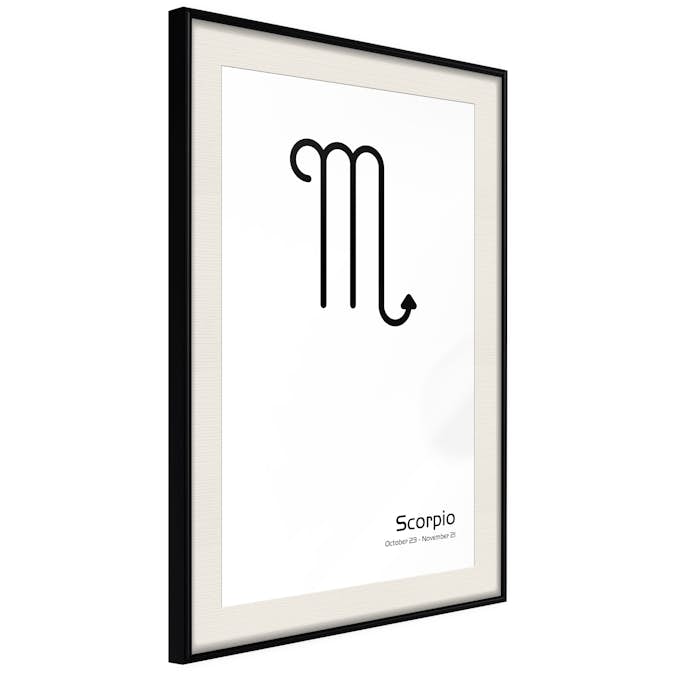 Poster Artgeist Affisch Scorpio