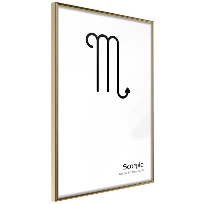 Poster Artgeist Affisch Scorpio