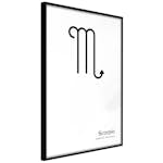 Poster Artgeist Affisch Scorpio