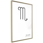 Poster Artgeist Affisch Scorpio