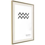 Poster Artgeist Affisch Aquarius