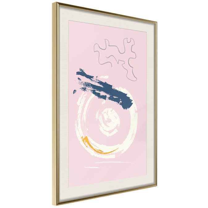 Poster Artgeist Affisch Pink Accent