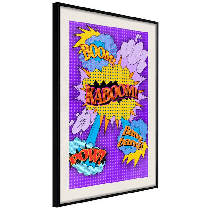 Poster Artgeist Affisch Kaboom!
