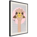 Poster Artgeist Affisch Happy Llama