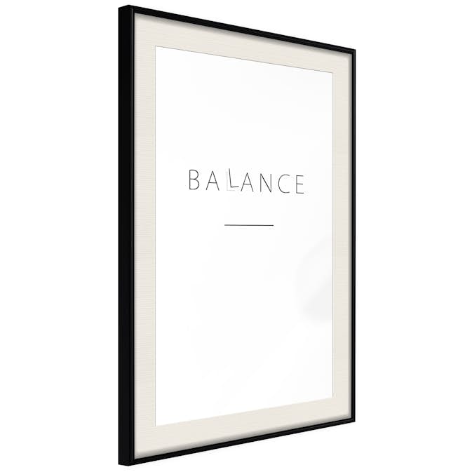 Poster Artgeist Affisch Balance