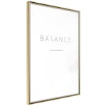 Poster Artgeist Affisch Balance