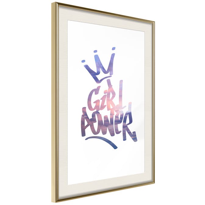Poster Artgeist Affisch Girl Power