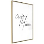 Poster Artgeist Affisch Cup of Coffee
