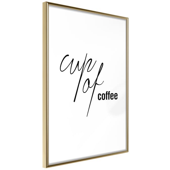 Poster Artgeist Affisch Cup of Coffee