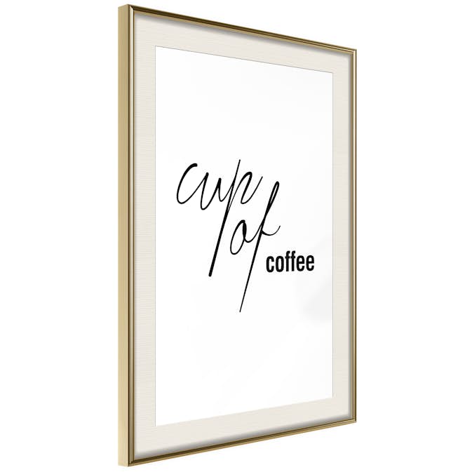 Poster Artgeist Affisch Cup of Coffee