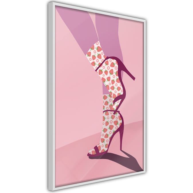 Poster Artgeist Affisch Strawberry Socks