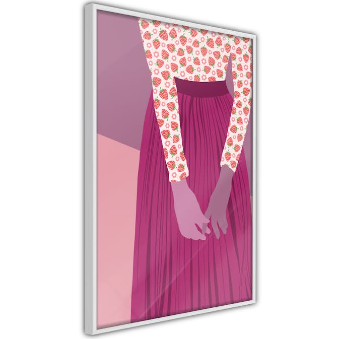 Poster Artgeist Affisch Strawberry Lady