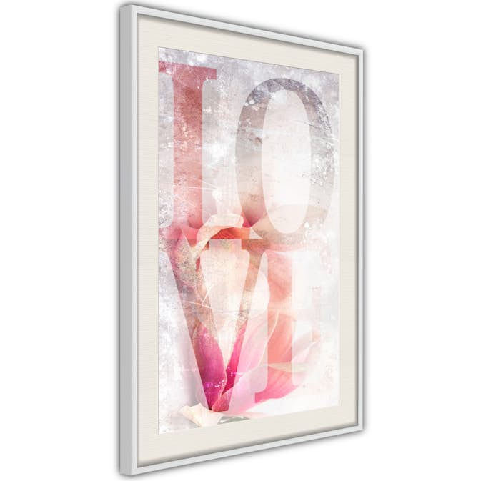 Poster Artgeist Affisch Magnolia Love