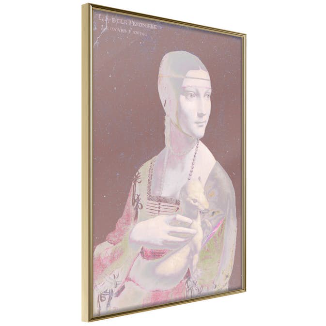 Poster Artgeist Affisch Pastel Lady