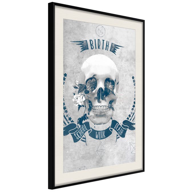 Poster Artgeist Affisch Life Is Brutal